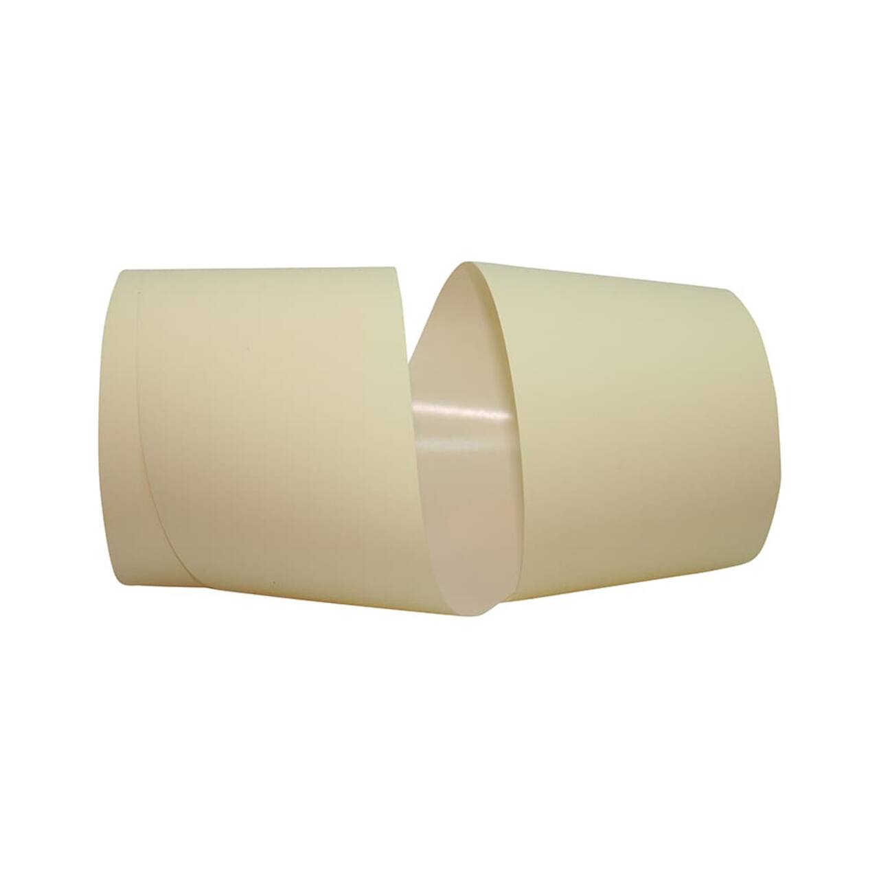 JAM Paper 3" x 55yd. Paper Coated Plastic Matte Ribbon